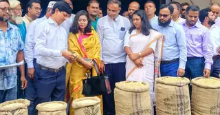শেরপুরে অভ্যন্তরীণ বোরো ধান সংগ্রহ কর্মসূচি উদ্বোধন
